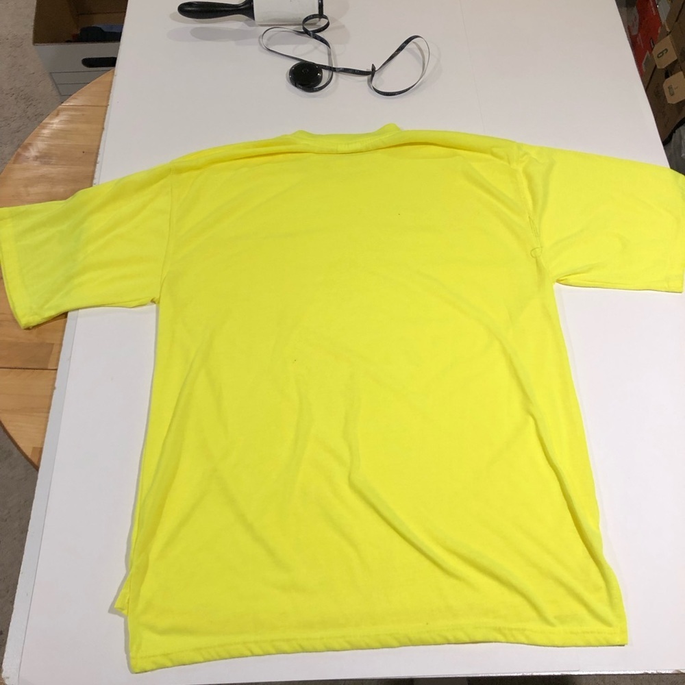 Forester Safety T Shirt Yellow Short Sleeve Size L - Picture 4 of 6